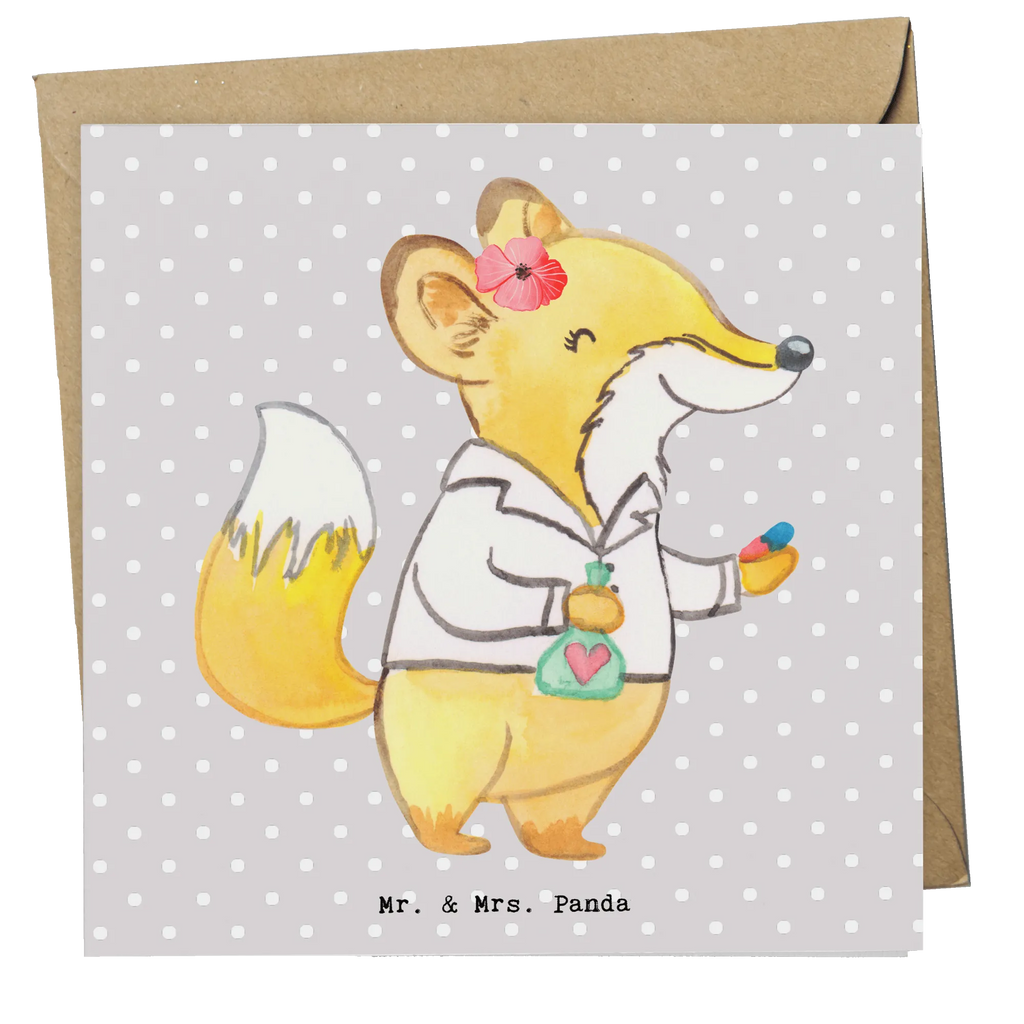 Deluxe Karte Apothekerin Herz Hochwertige Grußkarte, Geburtstagskarte, Klappkarte, Karte, Hochzeitskarte, Glückwunschkarte, Hochwertige Klappkarte, Einladungskarte, Grußkarte, Beruf, Ausbildung, Jubiläum, Abschied, Rente, Kollege, Kollegin, Geschenk, Schenken, Arbeitskollege, Mitarbeiter, Firma, Danke, Dankeschön, Staatsexamen, Approbation, Pharmazie, Eröffnung Apotheke, Apothekerin