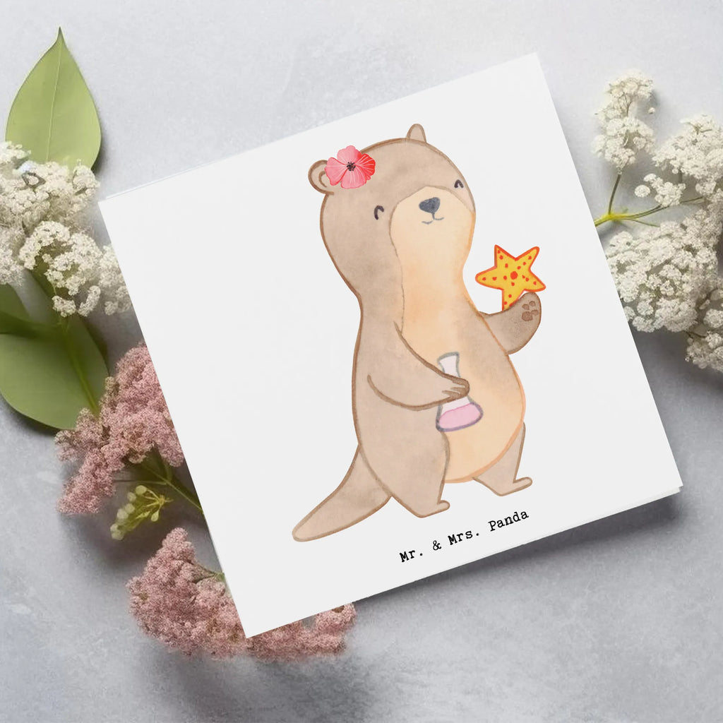 Deluxe Karte Meeresbiologin Herz Klappkarte, Karte, Einladungskarte, Hochwertige Grußkarte, Glückwunschkarte, Hochwertige Klappkarte, Hochzeitskarte, Geburtstagskarte, Grußkarte, Beruf, Ausbildung, Jubiläum, Abschied, Rente, Kollege, Kollegin, Geschenk, Schenken, Arbeitskollege, Mitarbeiter, Firma, Danke, Dankeschön, Studium, Naturwissenschaftlerin, Meeresbiologin, Meeresforscherin, maritime Forschung, Meereskundlerin