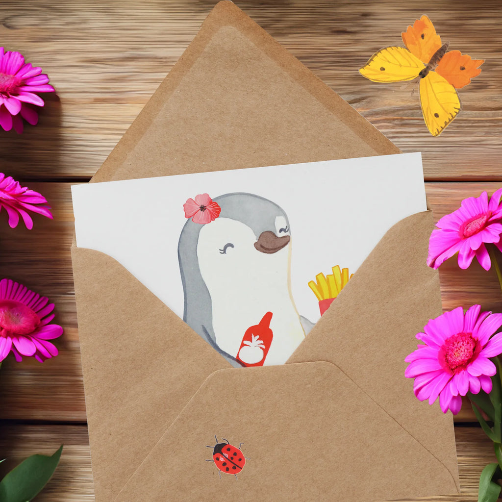 Deluxe Karte Imbissverkäuferin Herz Geburtstagskarte, Hochzeitskarte, Grußkarte, Hochwertige Klappkarte, Hochwertige Grußkarte, Einladungskarte, Karte, Glückwunschkarte, Klappkarte, Beruf, Ausbildung, Jubiläum, Abschied, Rente, Kollege, Kollegin, Geschenk, Schenken, Arbeitskollege, Mitarbeiter, Firma, Danke, Dankeschön, Pommesverkäuferin, Imibissverkäuferin, Imbissbesitzerin