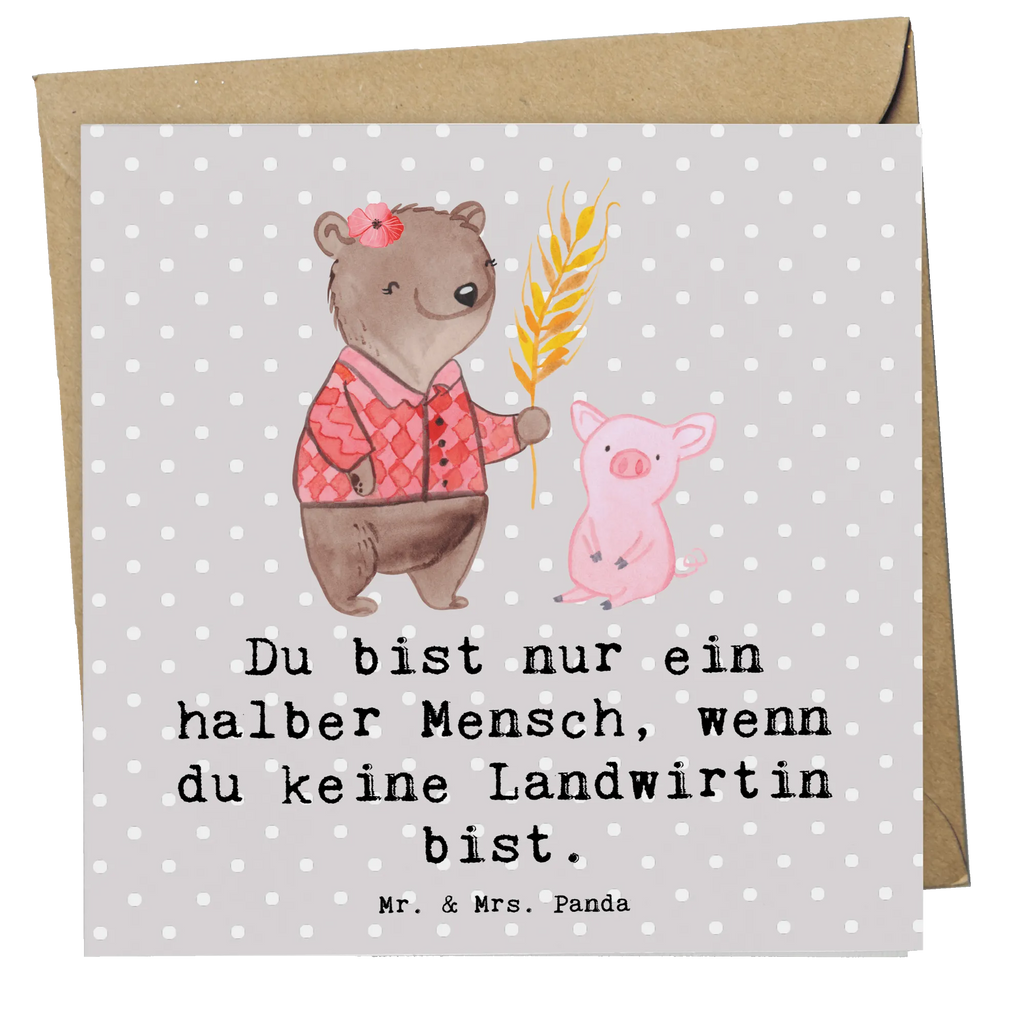 Deluxe Karte Landwirtin Herz Klappkarte, Hochwertige Grußkarte, Geburtstagskarte, Hochwertige Klappkarte, Grußkarte, Karte, Glückwunschkarte, Einladungskarte, Hochzeitskarte, Beruf, Ausbildung, Jubiläum, Abschied, Rente, Kollege, Kollegin, Geschenk, Schenken, Arbeitskollege, Mitarbeiter, Firma, Danke, Dankeschön, Bäuerin, Landwirtin, Bauernhof, Farmerin, Tierwirtin, Agronomin