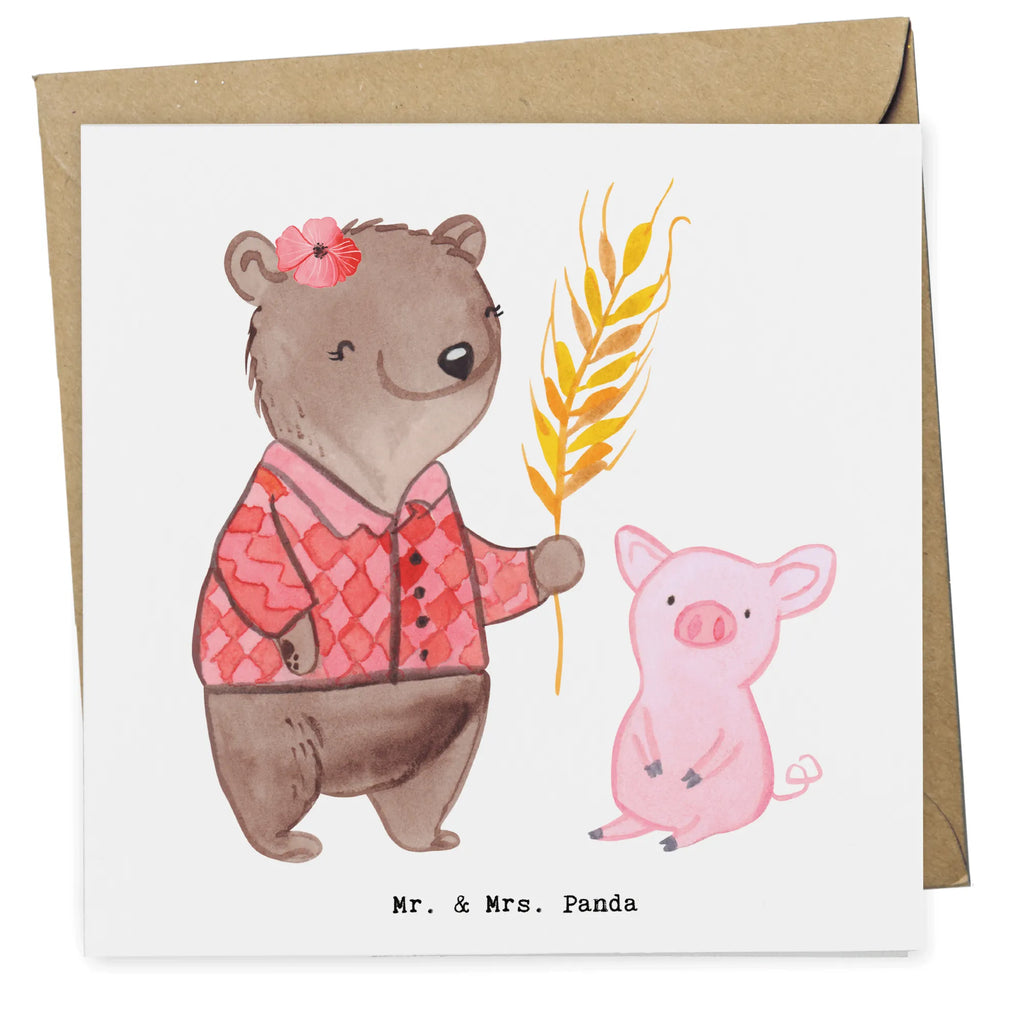 Deluxe Karte Landwirtin Herz Klappkarte, Hochwertige Grußkarte, Geburtstagskarte, Hochwertige Klappkarte, Grußkarte, Karte, Glückwunschkarte, Einladungskarte, Hochzeitskarte, Beruf, Ausbildung, Jubiläum, Abschied, Rente, Kollege, Kollegin, Geschenk, Schenken, Arbeitskollege, Mitarbeiter, Firma, Danke, Dankeschön, Bäuerin, Landwirtin, Bauernhof, Farmerin, Tierwirtin, Agronomin