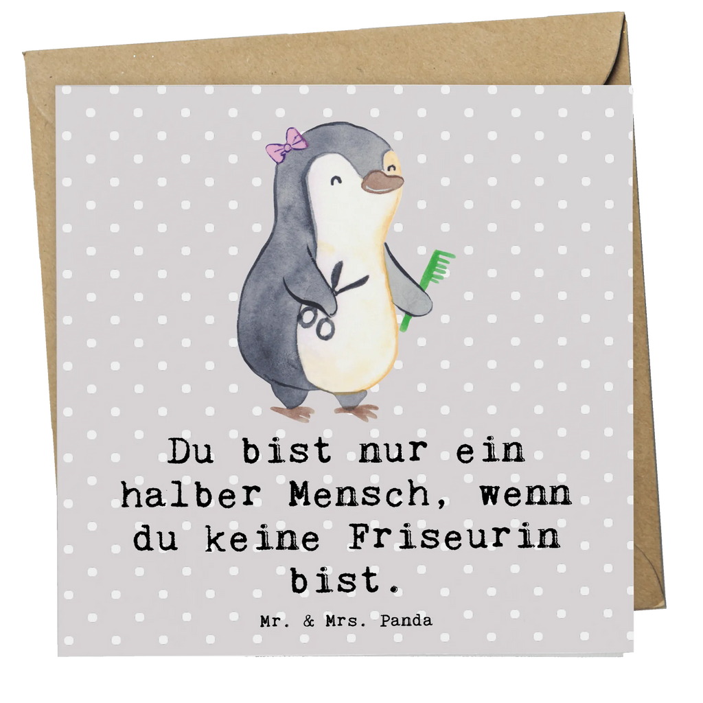 Deluxe Karte Friseurin Herz Karte, Einladungskarte, Glückwunschkarte, Geburtstagskarte, Hochwertige Grußkarte, Klappkarte, Hochzeitskarte, Grußkarte, Hochwertige Klappkarte, Beruf, Ausbildung, Jubiläum, Abschied, Rente, Kollege, Kollegin, Geschenk, Schenken, Arbeitskollege, Mitarbeiter, Firma, Danke, Dankeschön, Friseursalon, Haarstylistin, Frisörbesuch, Frisörin, Eröffnung Friseur