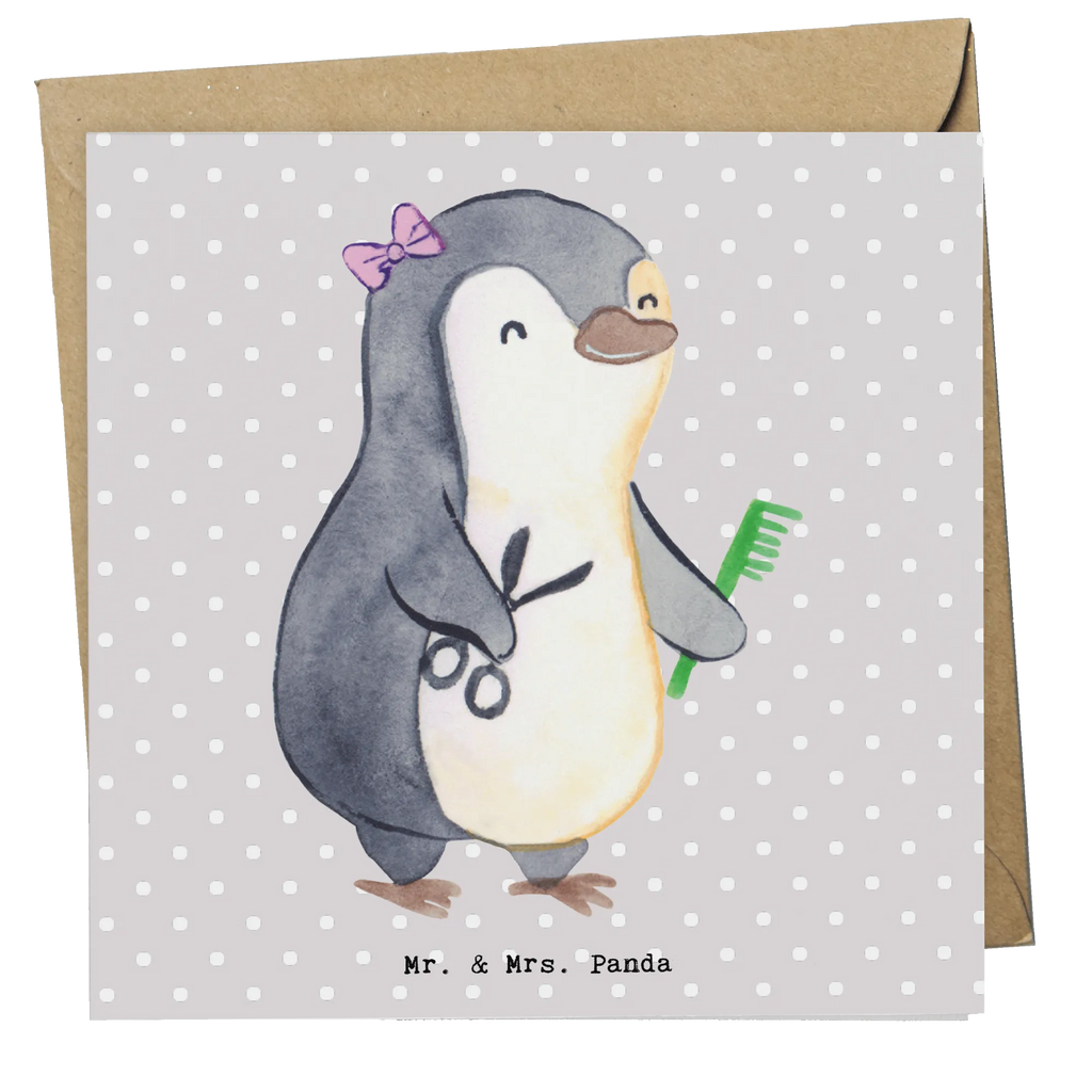 Deluxe Karte Friseurin Herz Karte, Einladungskarte, Glückwunschkarte, Geburtstagskarte, Hochwertige Grußkarte, Klappkarte, Hochzeitskarte, Grußkarte, Hochwertige Klappkarte, Beruf, Ausbildung, Jubiläum, Abschied, Rente, Kollege, Kollegin, Geschenk, Schenken, Arbeitskollege, Mitarbeiter, Firma, Danke, Dankeschön, Friseursalon, Haarstylistin, Frisörbesuch, Frisörin, Eröffnung Friseur