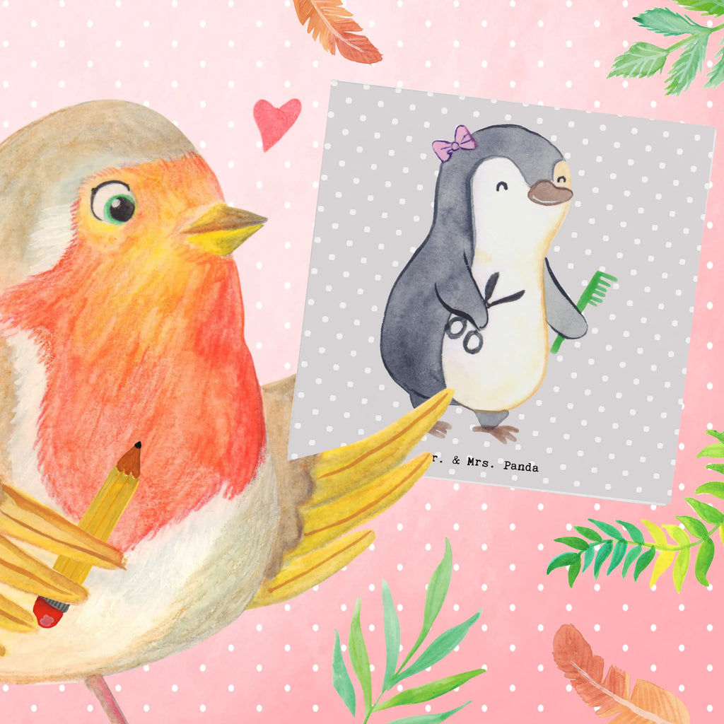 Deluxe Karte Friseurin Herz Karte, Einladungskarte, Glückwunschkarte, Geburtstagskarte, Hochwertige Grußkarte, Klappkarte, Hochzeitskarte, Grußkarte, Hochwertige Klappkarte, Beruf, Ausbildung, Jubiläum, Abschied, Rente, Kollege, Kollegin, Geschenk, Schenken, Arbeitskollege, Mitarbeiter, Firma, Danke, Dankeschön, Friseursalon, Haarstylistin, Frisörbesuch, Frisörin, Eröffnung Friseur