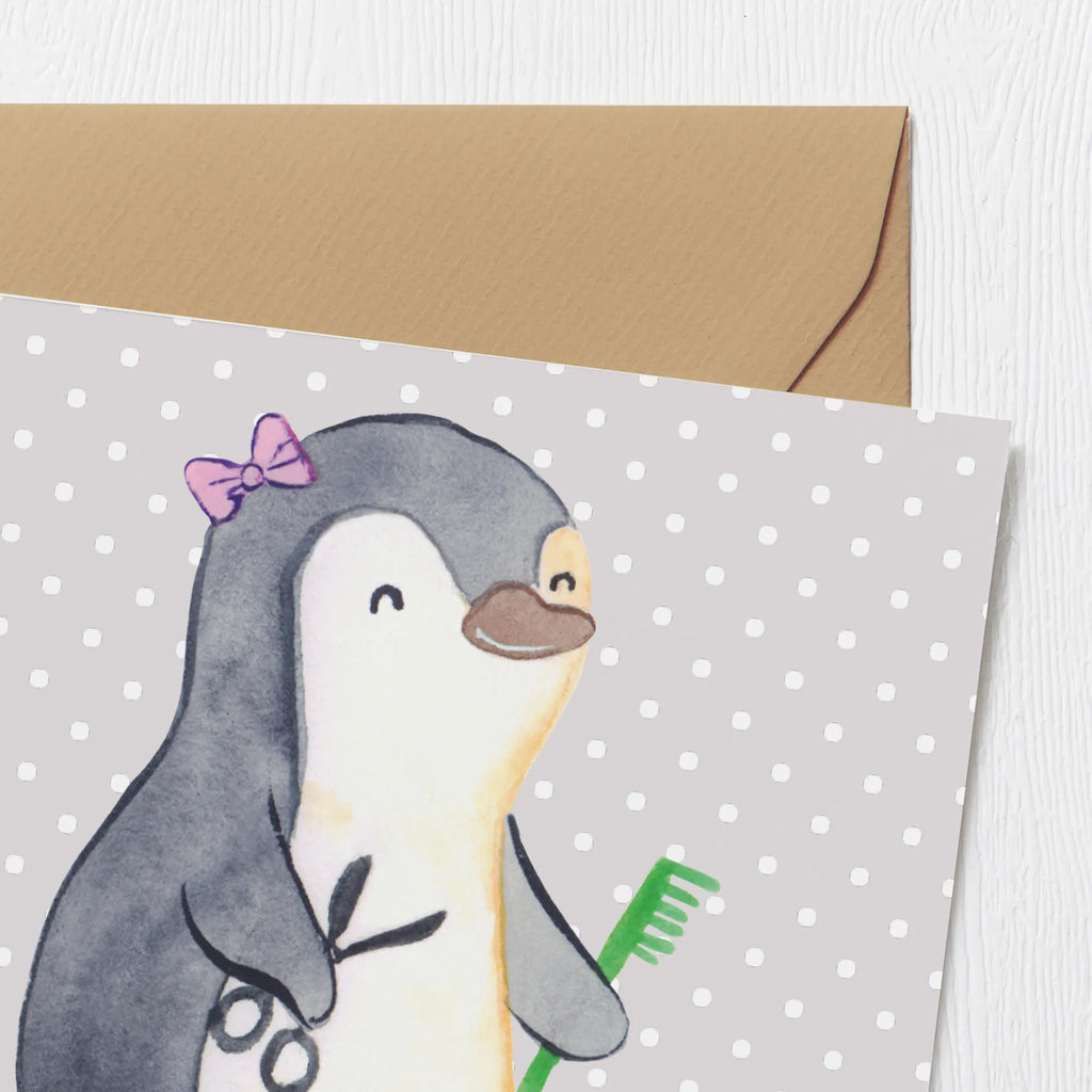 Deluxe Karte Friseurin Herz Karte, Einladungskarte, Glückwunschkarte, Geburtstagskarte, Hochwertige Grußkarte, Klappkarte, Hochzeitskarte, Grußkarte, Hochwertige Klappkarte, Beruf, Ausbildung, Jubiläum, Abschied, Rente, Kollege, Kollegin, Geschenk, Schenken, Arbeitskollege, Mitarbeiter, Firma, Danke, Dankeschön, Friseursalon, Haarstylistin, Frisörbesuch, Frisörin, Eröffnung Friseur