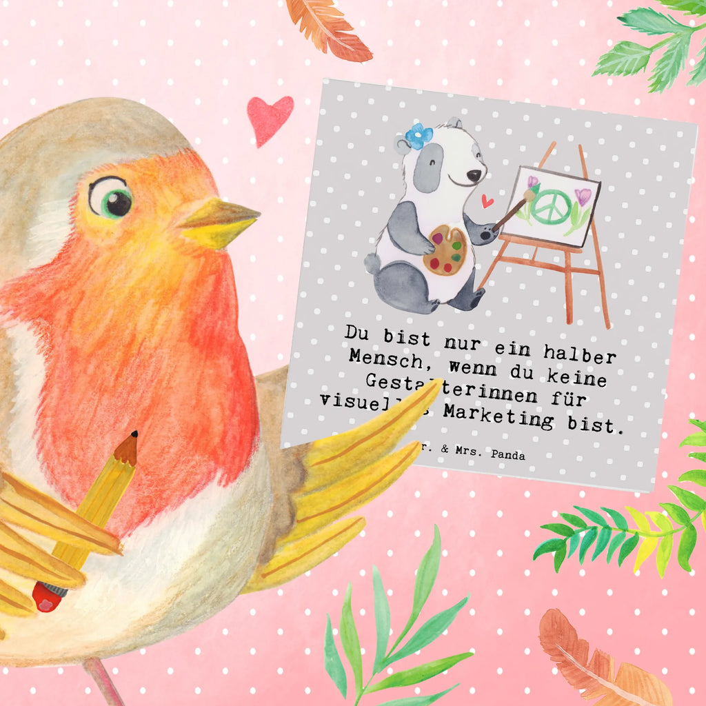 Deluxe Karte Gestalterinnen für visuelles Marketing Herz Einladungskarte, Hochwertige Grußkarte, Glückwunschkarte, Hochwertige Klappkarte, Grußkarte, Klappkarte, Karte, Hochzeitskarte, Geburtstagskarte, Beruf, Ausbildung, Jubiläum, Abschied, Rente, Kollege, Kollegin, Geschenk, Schenken, Arbeitskollege, Mitarbeiter, Firma, Danke, Dankeschön