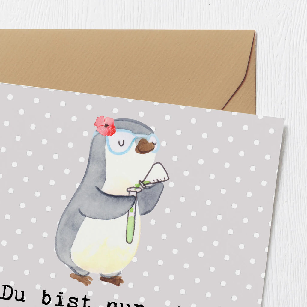 Deluxe Karte Chemikerin Herz Glückwunschkarte, Hochwertige Klappkarte, Hochwertige Grußkarte, Einladungskarte, Karte, Grußkarte, Geburtstagskarte, Hochzeitskarte, Klappkarte, Beruf, Ausbildung, Jubiläum, Abschied, Rente, Kollege, Kollegin, Geschenk, Schenken, Arbeitskollege, Mitarbeiter, Firma, Danke, Dankeschön, Naturwissenschaftlerin, Forschung, Labor, Chemikerin, Wissenschaftlerin, Studium, Chemielaborantin