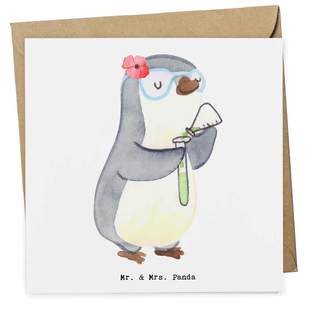 Deluxe Karte Chemikerin Herz Glückwunschkarte, Hochwertige Klappkarte, Hochwertige Grußkarte, Einladungskarte, Karte, Grußkarte, Geburtstagskarte, Hochzeitskarte, Klappkarte, Beruf, Ausbildung, Jubiläum, Abschied, Rente, Kollege, Kollegin, Geschenk, Schenken, Arbeitskollege, Mitarbeiter, Firma, Danke, Dankeschön, Naturwissenschaftlerin, Forschung, Labor, Chemikerin, Wissenschaftlerin, Studium, Chemielaborantin