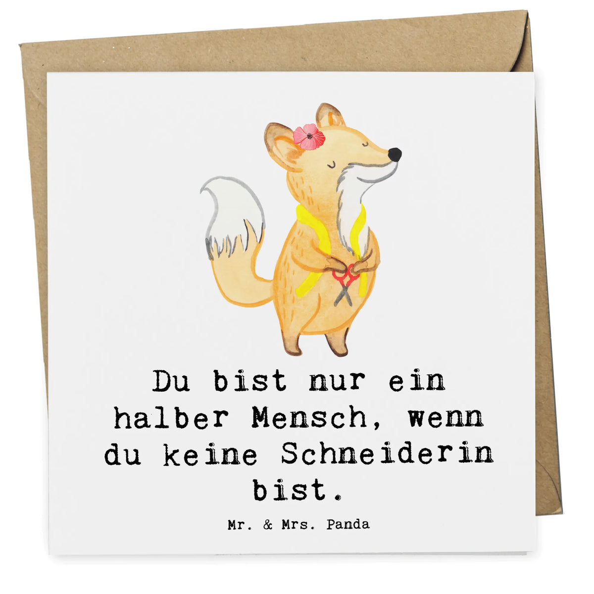 Karta Deluxe krawcowa serce