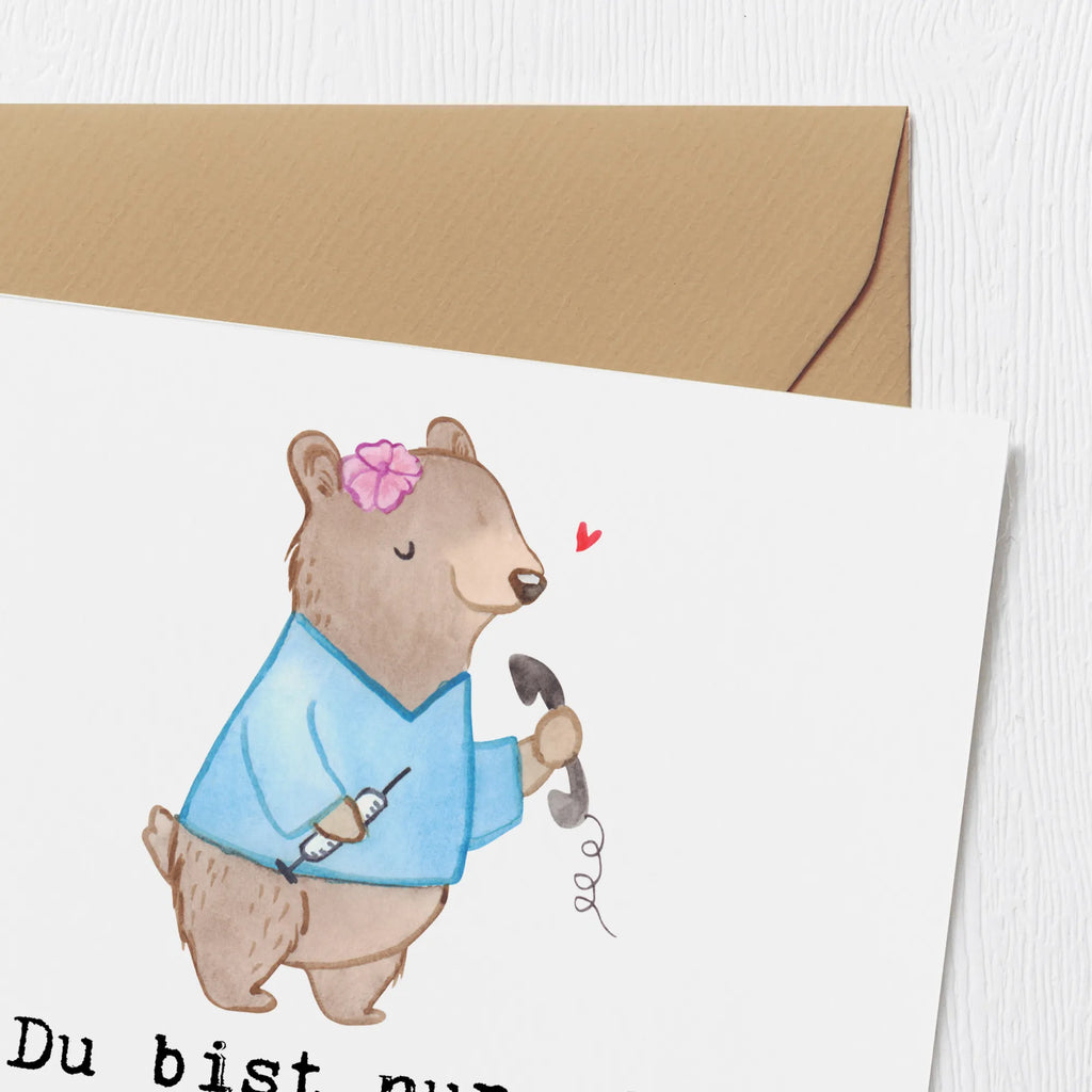 Deluxe Karte Arzthelferin Herz Karte, Hochwertige Klappkarte, Klappkarte, Hochzeitskarte, Grußkarte, Hochwertige Grußkarte, Einladungskarte, Geburtstagskarte, Glückwunschkarte, Beruf, Ausbildung, Jubiläum, Abschied, Rente, Kollege, Kollegin, Geschenk, Schenken, Arbeitskollege, Mitarbeiter, Firma, Danke, Dankeschön, Medizinische Fachangestellte, Arzthelferin