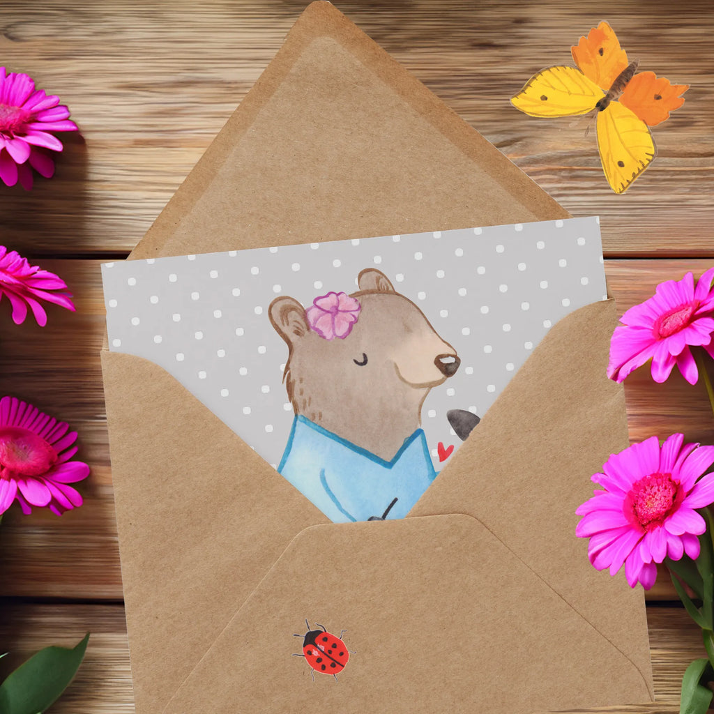 Deluxe Karte Arzthelferin Herz Karte, Hochwertige Klappkarte, Klappkarte, Hochzeitskarte, Grußkarte, Hochwertige Grußkarte, Einladungskarte, Geburtstagskarte, Glückwunschkarte, Beruf, Ausbildung, Jubiläum, Abschied, Rente, Kollege, Kollegin, Geschenk, Schenken, Arbeitskollege, Mitarbeiter, Firma, Danke, Dankeschön, Medizinische Fachangestellte, Arzthelferin