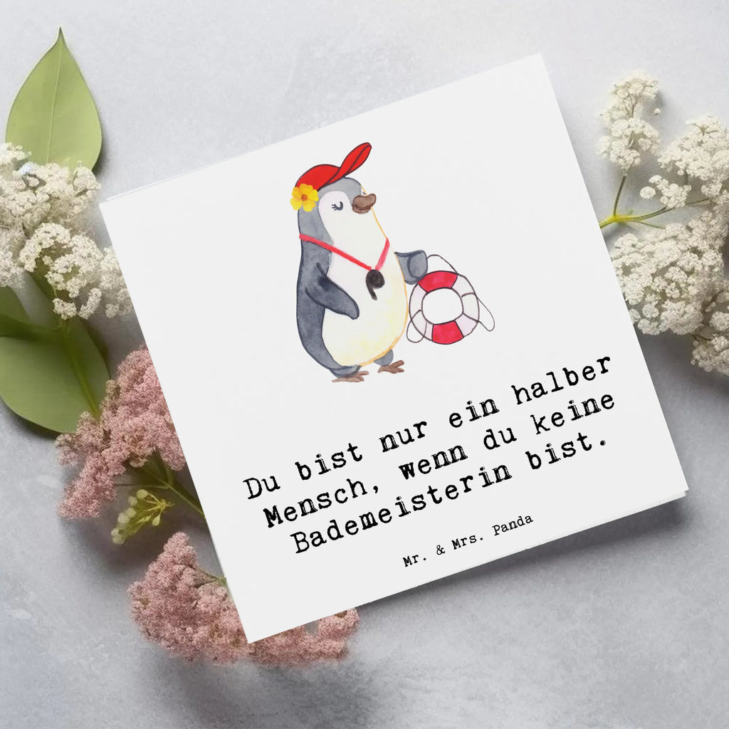 Deluxe Card Lifeguard heart Karte, Glückwunschkarte, Geburtstagskarte, Hochzeitskarte, Grußkarte, Klappkarte, Hochwertige Grußkarte, Hochwertige Klappkarte, Einladungskarte, Beruf, Ausbildung, Jubiläum, Abschied, Rente, Kollege, Kollegin, Geschenk, Schenken, Arbeitskollege, Mitarbeiter, Firma, Danke, Dankeschön, Badeanstalt, Schwimmschule, Freibad, Bademeisterin, Rettungsschwimmerin, Schwimmverein, Schwimmbad, Schwimmmeisterin