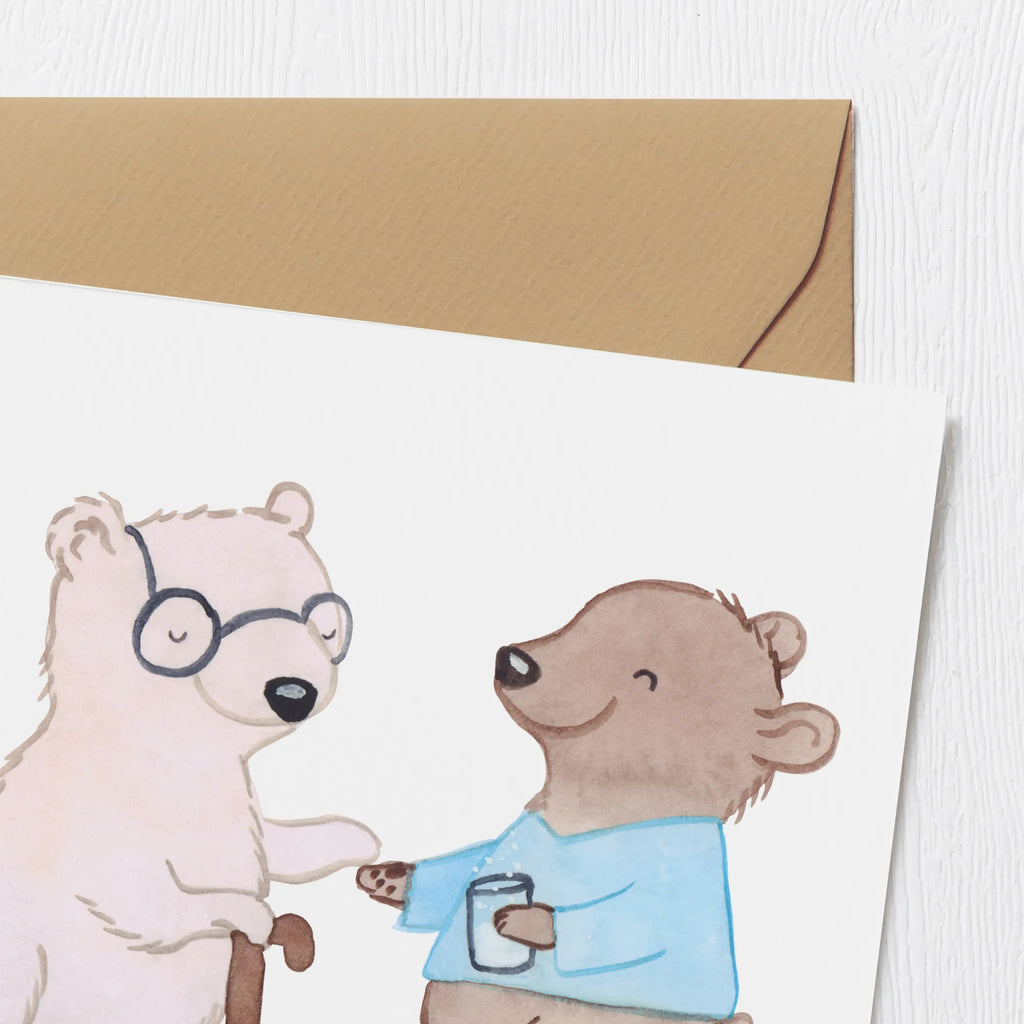 Deluxe Card Elderly Caregiver heart Klappkarte, Hochwertige Klappkarte, Einladungskarte, Geburtstagskarte, Grußkarte, Hochzeitskarte, Hochwertige Grußkarte, Karte, Glückwunschkarte, Beruf, Ausbildung, Jubiläum, Abschied, Rente, Kollege, Kollegin, Geschenk, Schenken, Arbeitskollege, Mitarbeiter, Firma, Danke, Dankeschön, Altenpfleger, Altenheim Eröffnung, Pfleger