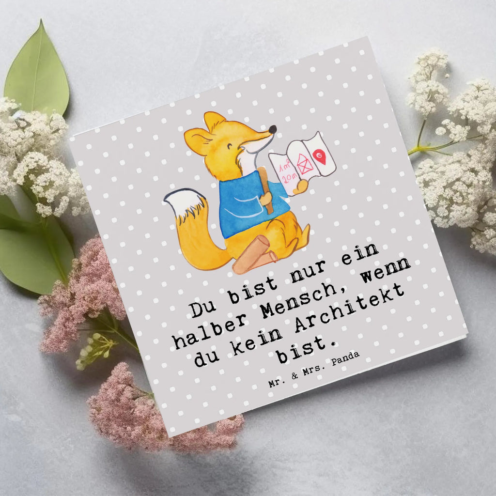 Deluxe Karte Architekt Herz Grußkarte, Karte, Einladungskarte, Geburtstagskarte, Klappkarte, Hochwertige Klappkarte, Hochzeitskarte, Hochwertige Grußkarte, Glückwunschkarte, Beruf, Ausbildung, Jubiläum, Abschied, Rente, Kollege, Kollegin, Geschenk, Schenken, Arbeitskollege, Mitarbeiter, Firma, Danke, Dankeschön, Architekt, Bauarbeiter, Architekturbüro, Innenarchitekt