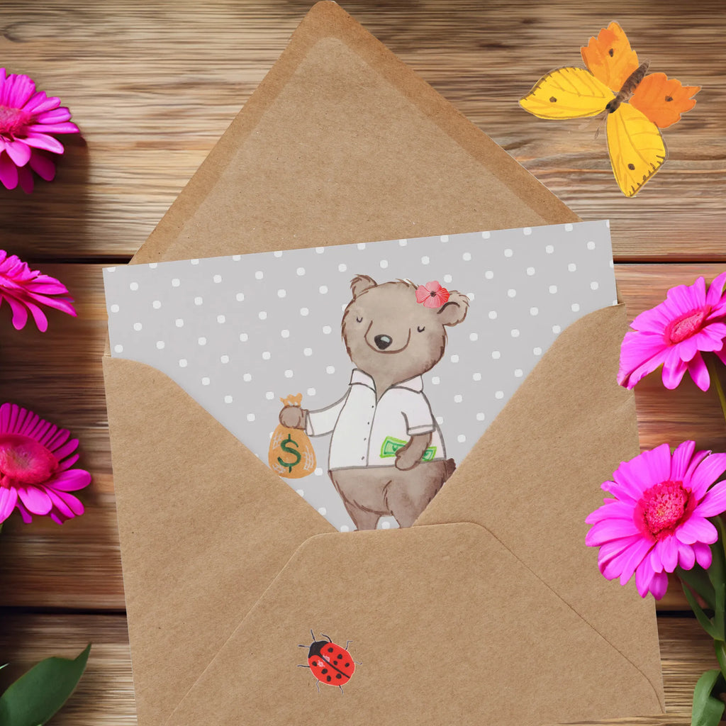 Deluxe Karte Bänkerin Herz Einladungskarte, Hochzeitskarte, Glückwunschkarte, Karte, Hochwertige Grußkarte, Geburtstagskarte, Hochwertige Klappkarte, Grußkarte, Klappkarte, Beruf, Ausbildung, Jubiläum, Abschied, Rente, Kollege, Kollegin, Geschenk, Schenken, Arbeitskollege, Mitarbeiter, Firma, Danke, Dankeschön, Bankfachfrau, Bankangestellte, Bankberaterin, Bänkerin