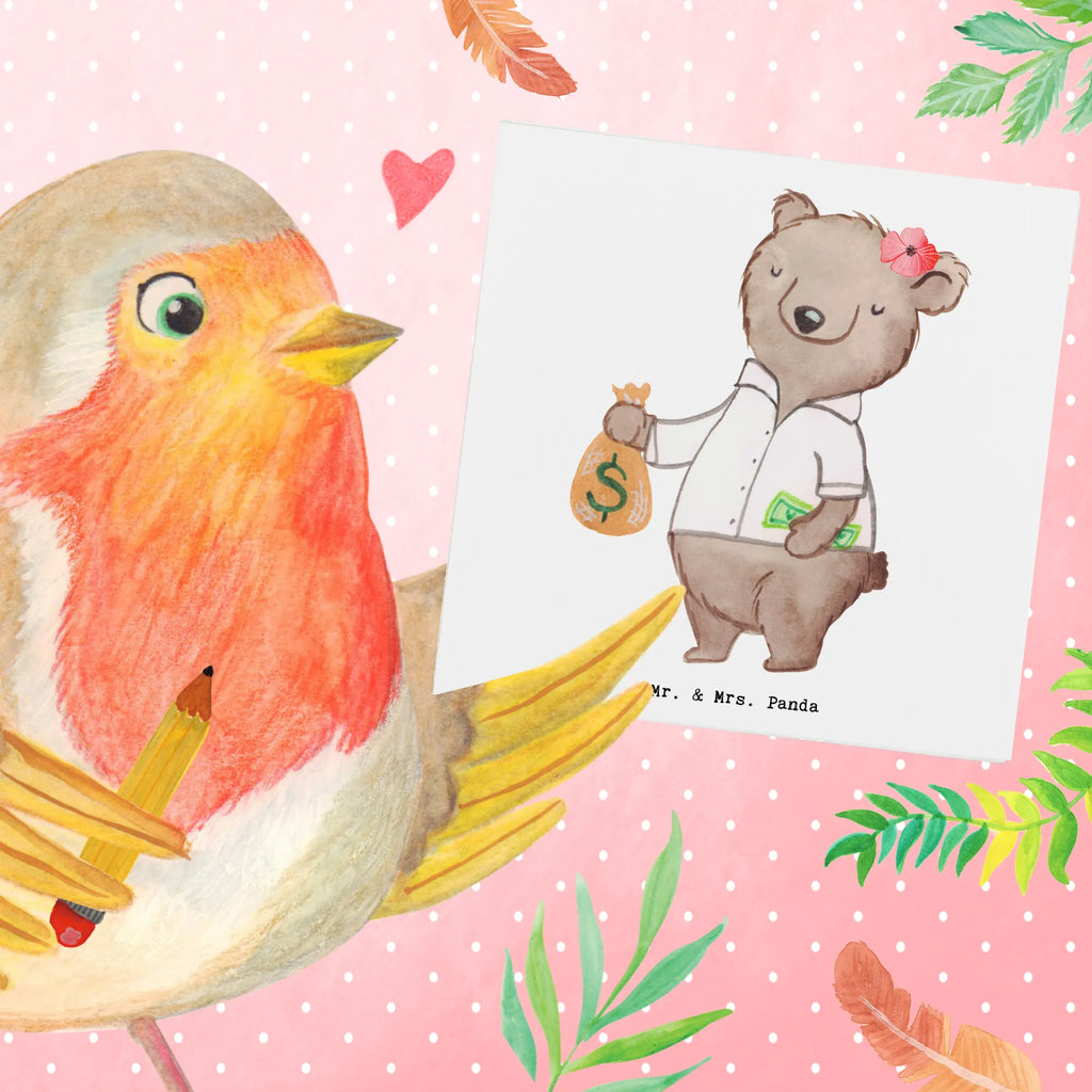 Deluxe Karte Bänkerin Herz Einladungskarte, Hochzeitskarte, Glückwunschkarte, Karte, Hochwertige Grußkarte, Geburtstagskarte, Hochwertige Klappkarte, Grußkarte, Klappkarte, Beruf, Ausbildung, Jubiläum, Abschied, Rente, Kollege, Kollegin, Geschenk, Schenken, Arbeitskollege, Mitarbeiter, Firma, Danke, Dankeschön, Bankfachfrau, Bankangestellte, Bankberaterin, Bänkerin