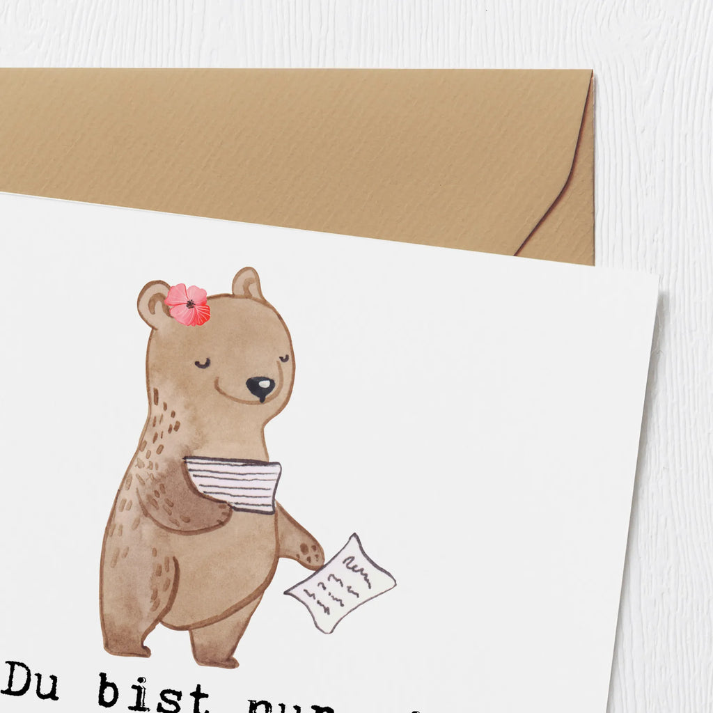 Deluxe Karte Bürokauffrau Herz Glückwunschkarte, Grußkarte, Einladungskarte, Hochwertige Grußkarte, Karte, Klappkarte, Geburtstagskarte, Hochzeitskarte, Hochwertige Klappkarte, Beruf, Ausbildung, Jubiläum, Abschied, Rente, Kollege, Kollegin, Geschenk, Schenken, Arbeitskollege, Mitarbeiter, Firma, Danke, Dankeschön, Bürokauffrau, Kauffrau für Büromanagement