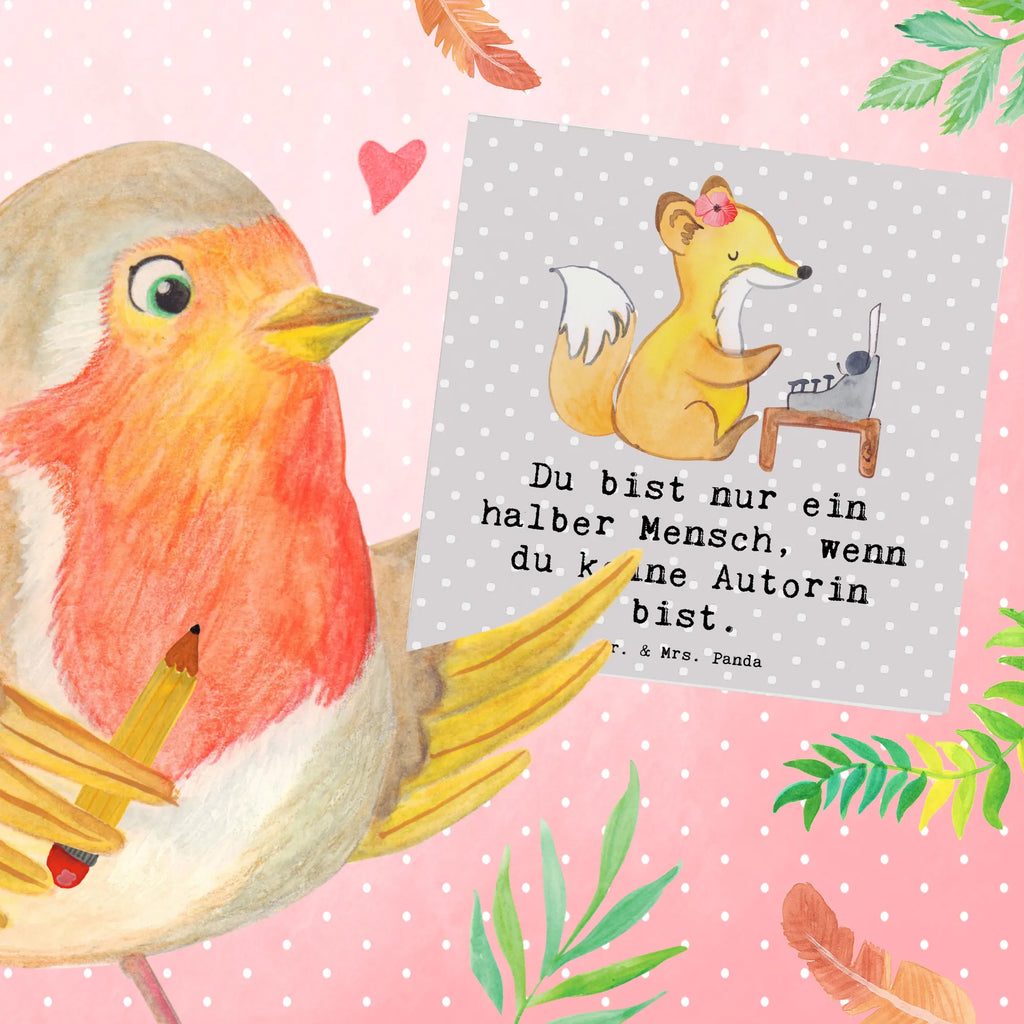 Deluxe Karte Autorin Herz Einladungskarte, Karte, Klappkarte, Hochwertige Klappkarte, Geburtstagskarte, Glückwunschkarte, Grußkarte, Hochzeitskarte, Hochwertige Grußkarte, Beruf, Ausbildung, Jubiläum, Abschied, Rente, Kollege, Kollegin, Geschenk, Schenken, Arbeitskollege, Mitarbeiter, Firma, Danke, Dankeschön, Hobbyautor, Buchveröffentlichung, Geschichtenschreiber, Schriftstellerin, Autorin, Verlag