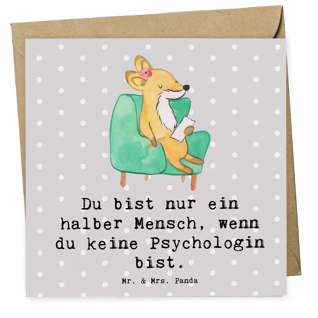 Deluxe Karte Psychologin Herz Hochwertige Grußkarte, Glückwunschkarte, Einladungskarte, Karte, Hochzeitskarte, Hochwertige Klappkarte, Klappkarte, Grußkarte, Geburtstagskarte, Beruf, Ausbildung, Jubiläum, Abschied, Rente, Kollege, Kollegin, Geschenk, Schenken, Arbeitskollege, Mitarbeiter, Firma, Danke, Dankeschön