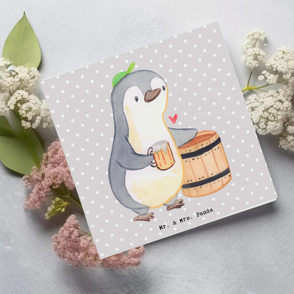 Deluxe Card beer brewer heart Karte, Hochwertige Klappkarte, Hochzeitskarte, Einladungskarte, Hochwertige Grußkarte, Grußkarte, Geburtstagskarte, Klappkarte, Glückwunschkarte, Beruf, Ausbildung, Jubiläum, Abschied, Rente, Kollege, Kollegin, Geschenk, Schenken, Arbeitskollege, Mitarbeiter, Firma, Danke, Dankeschön, Bierliebe, Heimbrauen, Biergeschenk, Bierfass, Biertrinker, Bierbrauer, Selbstbrauen, Bierkenner, Hobbybrauen