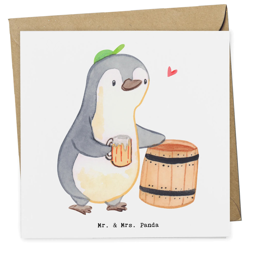 Deluxe Card beer brewer heart Karte, Hochwertige Klappkarte, Hochzeitskarte, Einladungskarte, Hochwertige Grußkarte, Grußkarte, Geburtstagskarte, Klappkarte, Glückwunschkarte, Beruf, Ausbildung, Jubiläum, Abschied, Rente, Kollege, Kollegin, Geschenk, Schenken, Arbeitskollege, Mitarbeiter, Firma, Danke, Dankeschön, Bierliebe, Heimbrauen, Biergeschenk, Bierfass, Biertrinker, Bierbrauer, Selbstbrauen, Bierkenner, Hobbybrauen