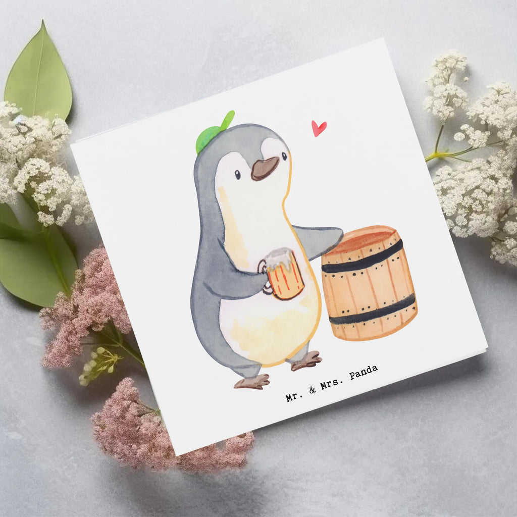 Deluxe Card beer brewer heart Karte, Hochwertige Klappkarte, Hochzeitskarte, Einladungskarte, Hochwertige Grußkarte, Grußkarte, Geburtstagskarte, Klappkarte, Glückwunschkarte, Beruf, Ausbildung, Jubiläum, Abschied, Rente, Kollege, Kollegin, Geschenk, Schenken, Arbeitskollege, Mitarbeiter, Firma, Danke, Dankeschön, Bierliebe, Heimbrauen, Biergeschenk, Bierfass, Biertrinker, Bierbrauer, Selbstbrauen, Bierkenner, Hobbybrauen