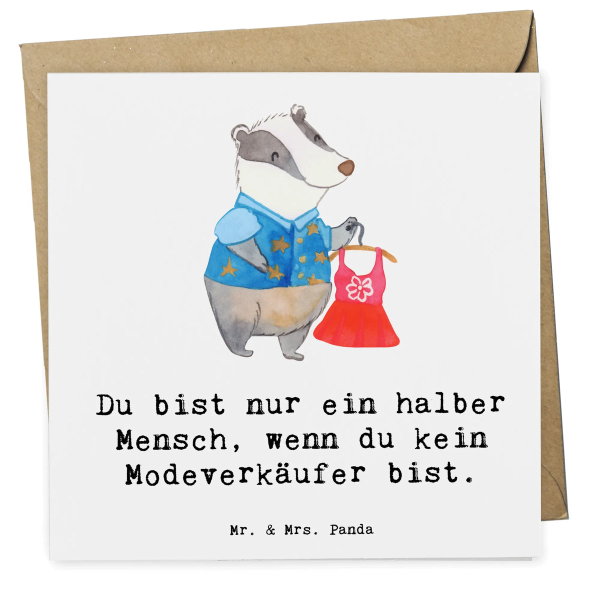 Deluxe Karte Modeverkäufer Herz