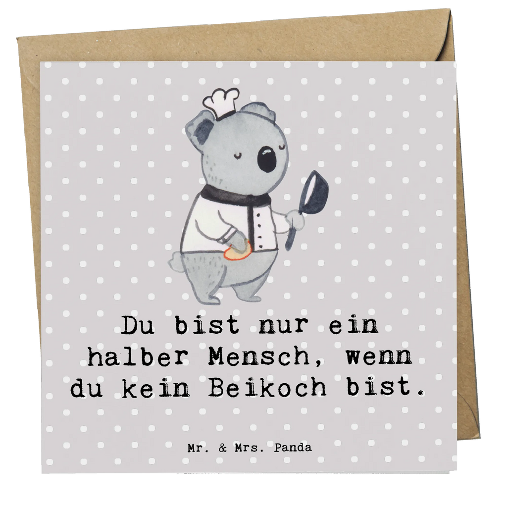 Deluxe Karte Beikoch Herz Grußkarte, Glückwunschkarte, Karte, Hochzeitskarte, Hochwertige Klappkarte, Geburtstagskarte, Hochwertige Grußkarte, Klappkarte, Einladungskarte, Beruf, Ausbildung, Jubiläum, Abschied, Rente, Kollege, Kollegin, Geschenk, Schenken, Arbeitskollege, Mitarbeiter, Firma, Danke, Dankeschön, Beikoch, Spülhilfe, Küchenhilfe, Gastronomie, Koch, Restaurant, Hilfskoch, Jungkoch