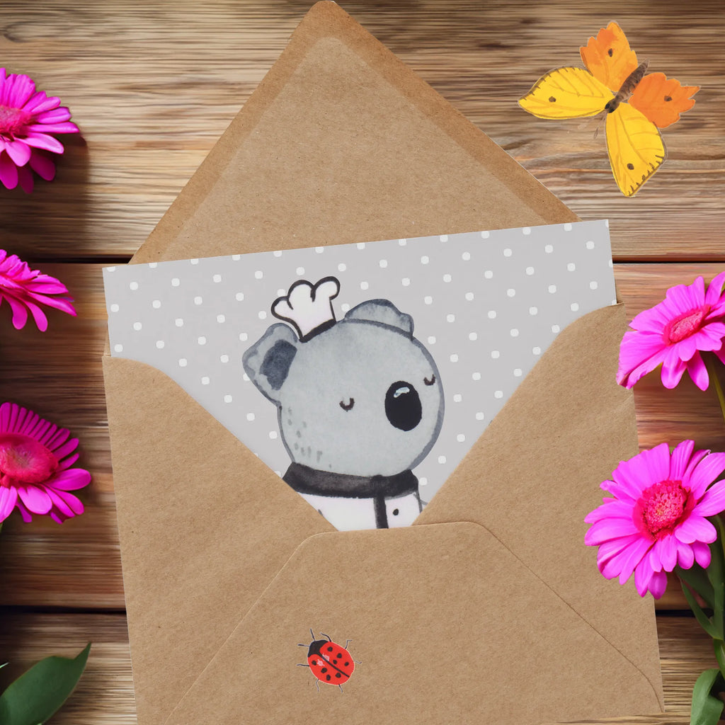 Deluxe Karte Beikoch Herz Grußkarte, Glückwunschkarte, Karte, Hochzeitskarte, Hochwertige Klappkarte, Geburtstagskarte, Hochwertige Grußkarte, Klappkarte, Einladungskarte, Beruf, Ausbildung, Jubiläum, Abschied, Rente, Kollege, Kollegin, Geschenk, Schenken, Arbeitskollege, Mitarbeiter, Firma, Danke, Dankeschön, Beikoch, Spülhilfe, Küchenhilfe, Gastronomie, Koch, Restaurant, Hilfskoch, Jungkoch