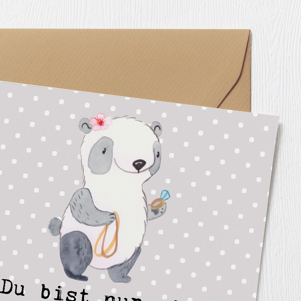 Deluxe Karte Juwelierin Herz Karte, Geburtstagskarte, Glückwunschkarte, Einladungskarte, Hochzeitskarte, Hochwertige Klappkarte, Klappkarte, Grußkarte, Hochwertige Grußkarte, Beruf, Ausbildung, Jubiläum, Abschied, Rente, Kollege, Kollegin, Geschenk, Schenken, Arbeitskollege, Mitarbeiter, Firma, Danke, Dankeschön, Schmuckwarenhändlerin, Schmuckgeschäft, Eröffnung, Goldschmiedin, Juwelierin