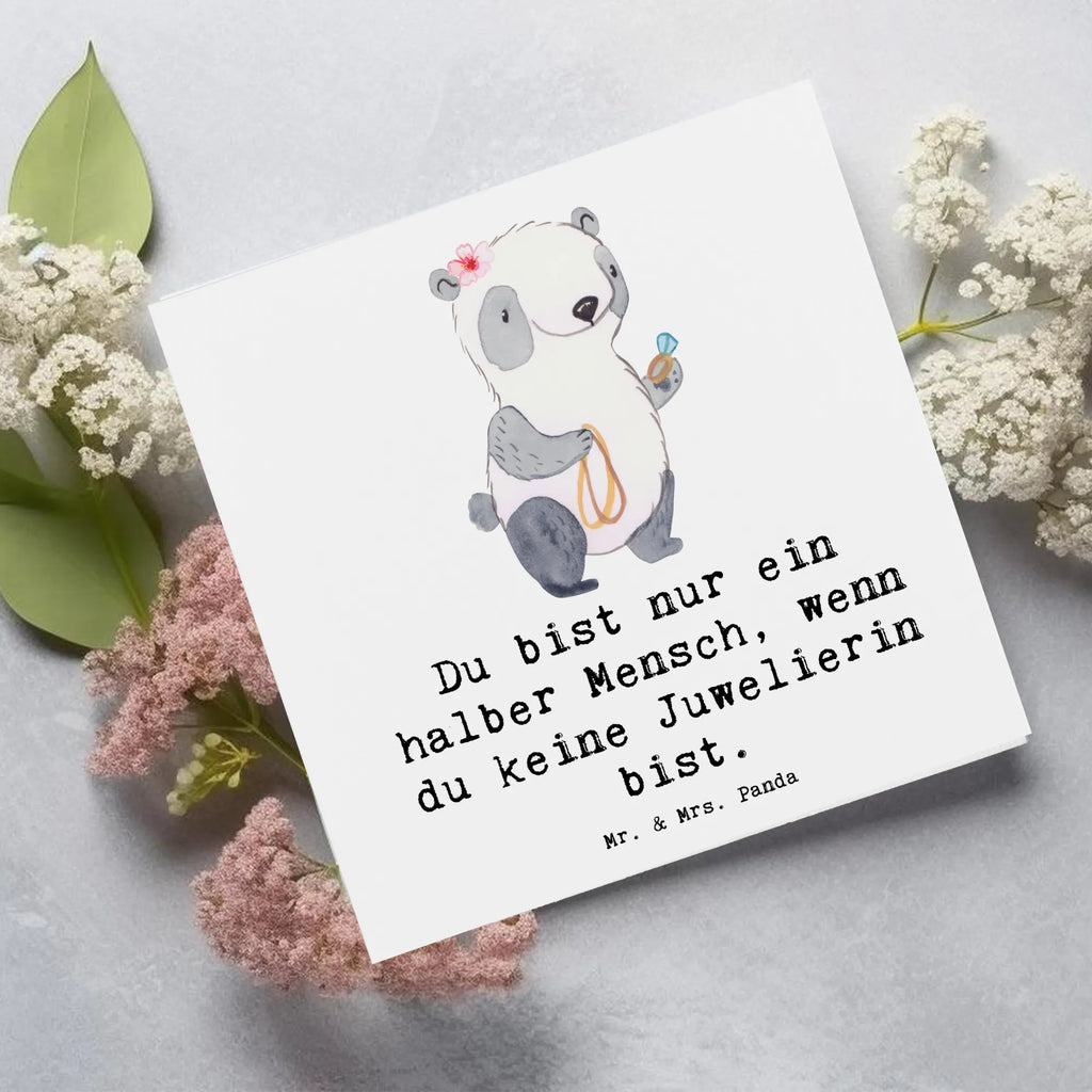 Deluxe Karte Juwelierin Herz Karte, Geburtstagskarte, Glückwunschkarte, Einladungskarte, Hochzeitskarte, Hochwertige Klappkarte, Klappkarte, Grußkarte, Hochwertige Grußkarte, Beruf, Ausbildung, Jubiläum, Abschied, Rente, Kollege, Kollegin, Geschenk, Schenken, Arbeitskollege, Mitarbeiter, Firma, Danke, Dankeschön, Schmuckwarenhändlerin, Schmuckgeschäft, Eröffnung, Goldschmiedin, Juwelierin