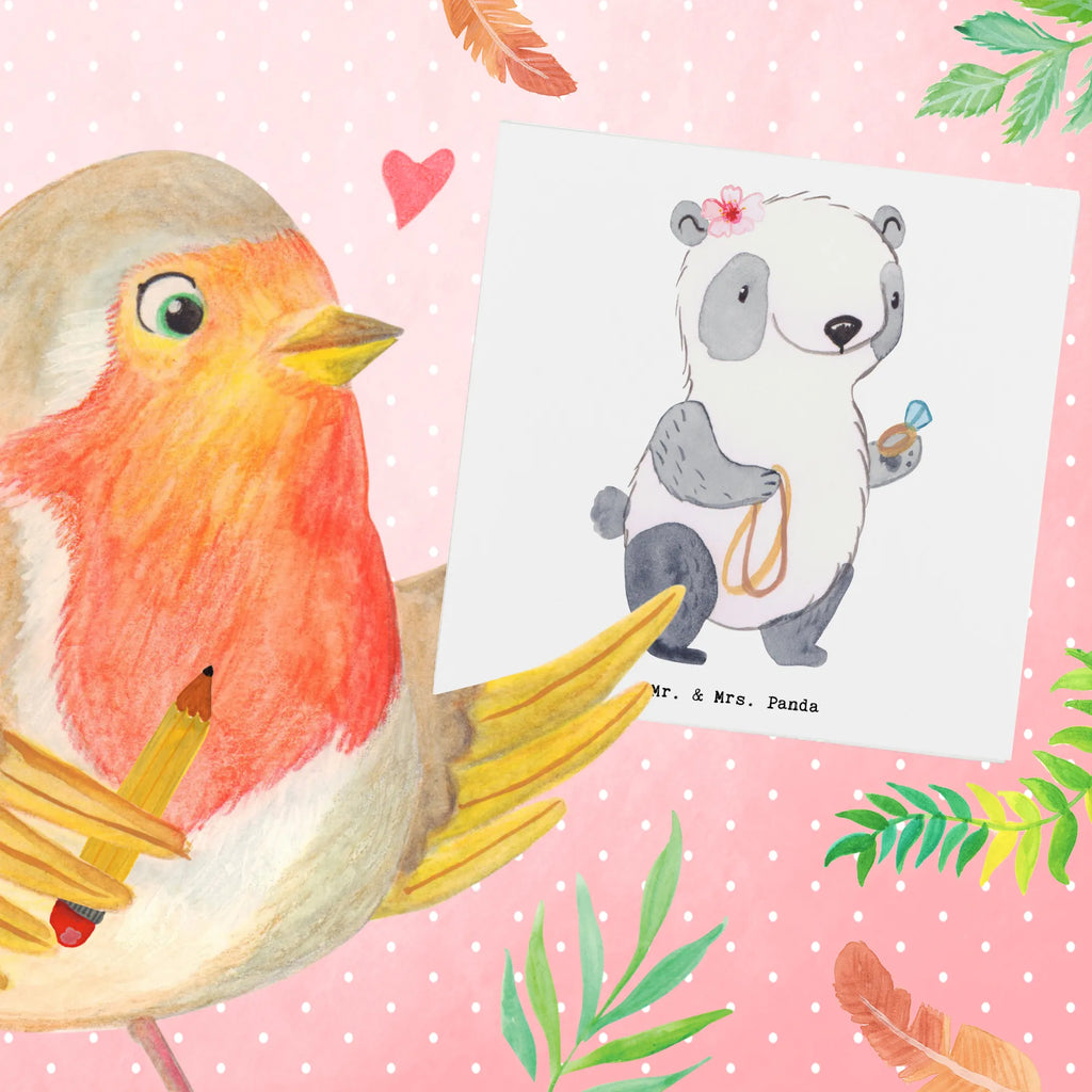 Deluxe Karte Juwelierin Herz Karte, Geburtstagskarte, Glückwunschkarte, Einladungskarte, Hochzeitskarte, Hochwertige Klappkarte, Klappkarte, Grußkarte, Hochwertige Grußkarte, Beruf, Ausbildung, Jubiläum, Abschied, Rente, Kollege, Kollegin, Geschenk, Schenken, Arbeitskollege, Mitarbeiter, Firma, Danke, Dankeschön, Schmuckwarenhändlerin, Schmuckgeschäft, Eröffnung, Goldschmiedin, Juwelierin