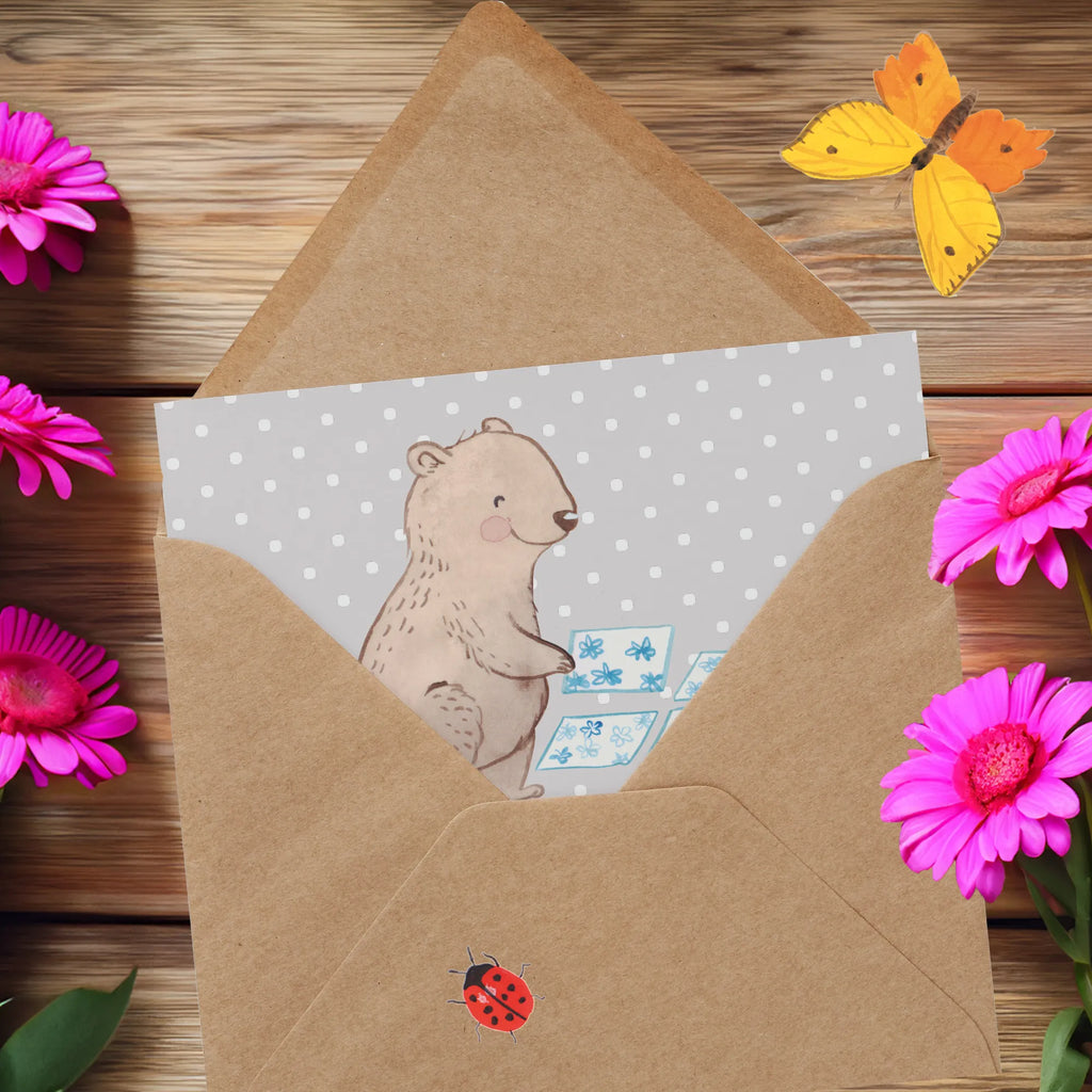 Deluxe Card Tile setter Heart Glückwunschkarte, Karte, Hochwertige Grußkarte, Klappkarte, Geburtstagskarte, Hochwertige Klappkarte, Einladungskarte, Hochzeitskarte, Grußkarte, Beruf, Ausbildung, Jubiläum, Abschied, Rente, Kollege, Kollegin, Geschenk, Schenken, Arbeitskollege, Mitarbeiter, Firma, Danke, Dankeschön, Fliesenlegermeister, Fliesenfachhandel, Handwerk, Gesellenprüfung, Fliesenlegerbetrieb, Fliesenleger