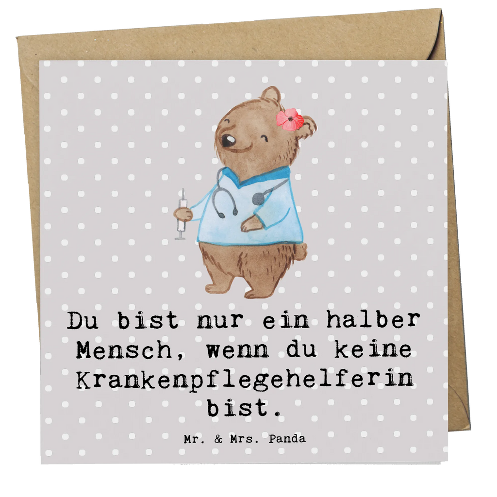 Deluxe Card nursing assistant heart Karte, Klappkarte, Einladungskarte, Hochwertige Grußkarte, Hochwertige Klappkarte, Hochzeitskarte, Geburtstagskarte, Grußkarte, Glückwunschkarte, Beruf, Ausbildung, Jubiläum, Abschied, Rente, Kollege, Kollegin, Geschenk, Schenken, Arbeitskollege, Mitarbeiter, Firma, Danke, Dankeschön, Pflegekraft, Pflegehelferin, Krankenpflegehelferin