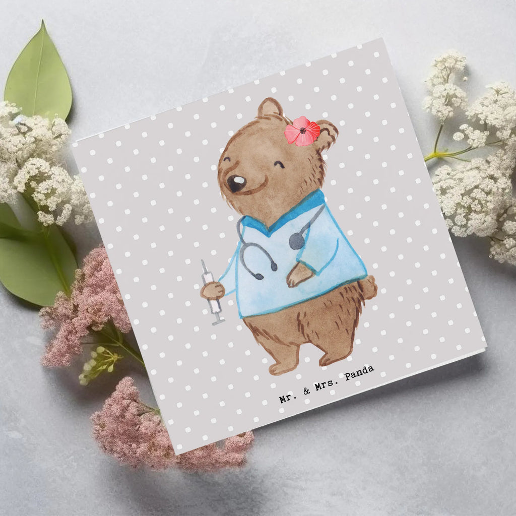 Deluxe Card nursing assistant heart Karte, Klappkarte, Einladungskarte, Hochwertige Grußkarte, Hochwertige Klappkarte, Hochzeitskarte, Geburtstagskarte, Grußkarte, Glückwunschkarte, Beruf, Ausbildung, Jubiläum, Abschied, Rente, Kollege, Kollegin, Geschenk, Schenken, Arbeitskollege, Mitarbeiter, Firma, Danke, Dankeschön, Pflegekraft, Pflegehelferin, Krankenpflegehelferin