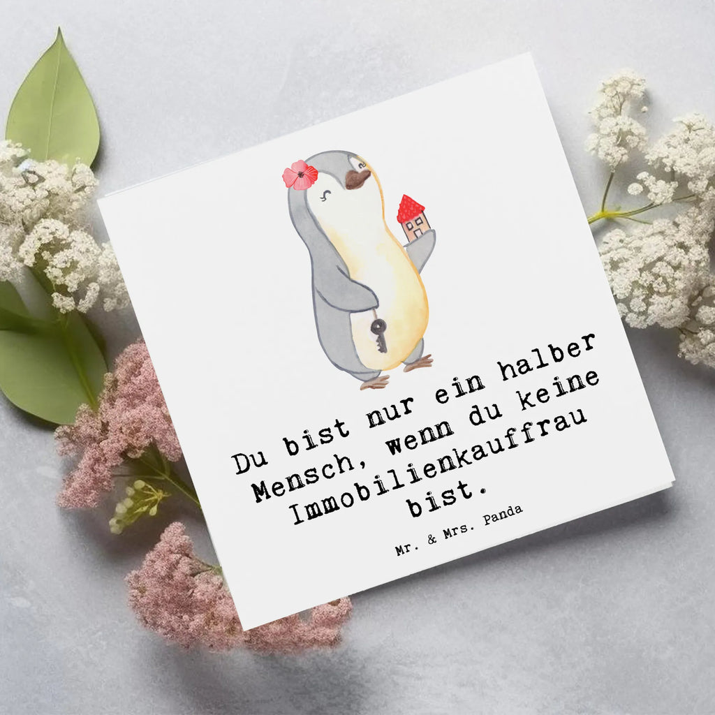 Deluxe Karte Immobilienkauffrau Herz Hochwertige Grußkarte, Einladungskarte, Glückwunschkarte, Klappkarte, Geburtstagskarte, Grußkarte, Hochwertige Klappkarte, Karte, Hochzeitskarte, Beruf, Ausbildung, Jubiläum, Abschied, Rente, Kollege, Kollegin, Geschenk, Schenken, Arbeitskollege, Mitarbeiter, Firma, Danke, Dankeschön, Immobilienhändlerin, Immobilienmaklerin, Immobilienkauffrau, Immobilienbüro