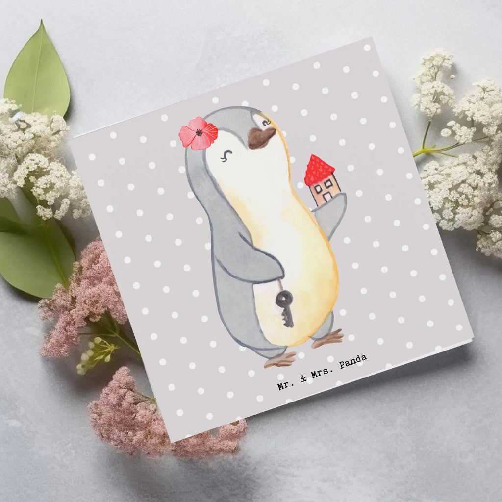 Deluxe Karte Immobilienkauffrau Herz Hochwertige Grußkarte, Einladungskarte, Glückwunschkarte, Klappkarte, Geburtstagskarte, Grußkarte, Hochwertige Klappkarte, Karte, Hochzeitskarte, Beruf, Ausbildung, Jubiläum, Abschied, Rente, Kollege, Kollegin, Geschenk, Schenken, Arbeitskollege, Mitarbeiter, Firma, Danke, Dankeschön, Immobilienhändlerin, Immobilienmaklerin, Immobilienkauffrau, Immobilienbüro