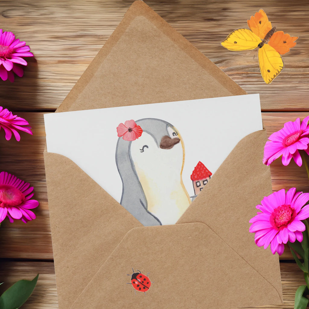 Deluxe Karte Immobilienkauffrau Herz Hochwertige Grußkarte, Einladungskarte, Glückwunschkarte, Klappkarte, Geburtstagskarte, Grußkarte, Hochwertige Klappkarte, Karte, Hochzeitskarte, Beruf, Ausbildung, Jubiläum, Abschied, Rente, Kollege, Kollegin, Geschenk, Schenken, Arbeitskollege, Mitarbeiter, Firma, Danke, Dankeschön, Immobilienhändlerin, Immobilienmaklerin, Immobilienkauffrau, Immobilienbüro