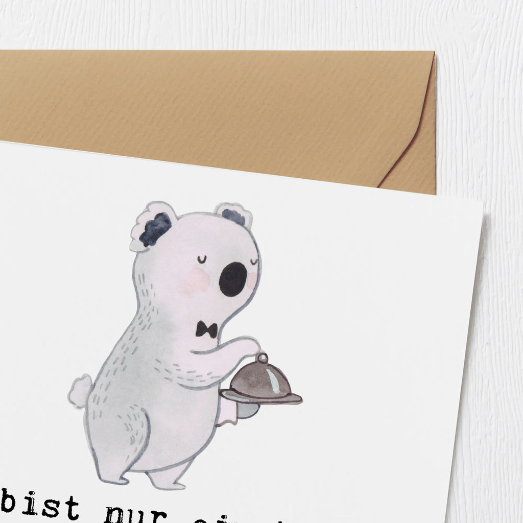 Deluxe Karte Restaurantfachmann Herz Hochwertige Klappkarte, Einladungskarte, Hochwertige Grußkarte, Hochzeitskarte, Karte, Klappkarte, Glückwunschkarte, Grußkarte, Geburtstagskarte, Beruf, Ausbildung, Jubiläum, Abschied, Rente, Kollege, Kollegin, Geschenk, Schenken, Arbeitskollege, Mitarbeiter, Firma, Danke, Dankeschön, Servicefachkraft, Kellner, Restaurantfachmann, Restaurant