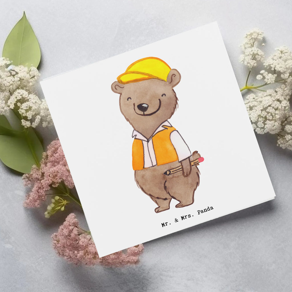 Deluxe Karte Bauingenieur Herz Hochwertige Grußkarte, Glückwunschkarte, Grußkarte, Einladungskarte, Karte, Hochwertige Klappkarte, Hochzeitskarte, Klappkarte, Geburtstagskarte, Beruf, Ausbildung, Jubiläum, Abschied, Rente, Kollege, Kollegin, Geschenk, Schenken, Arbeitskollege, Mitarbeiter, Firma, Danke, Dankeschön, Studium, Ingeniuer, Statiker, Bauingenieur, Baustelle