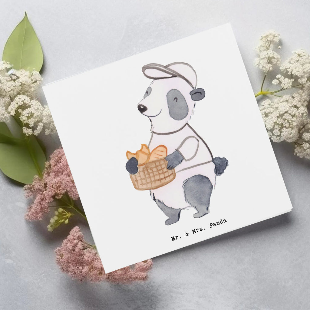 Deluxe Karte Bäckereifachverkäufer Herz Hochwertige Klappkarte, Karte, Hochzeitskarte, Hochwertige Grußkarte, Geburtstagskarte, Grußkarte, Glückwunschkarte, Einladungskarte, Klappkarte, Beruf, Ausbildung, Jubiläum, Abschied, Rente, Kollege, Kollegin, Geschenk, Schenken, Arbeitskollege, Mitarbeiter, Firma, Danke, Dankeschön, Backstube, Bäckerladen, Bäckereifachverkäufer, Brotmanufaktur, Bäckerei, Backwarenverkäufer