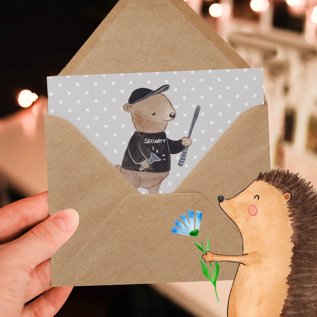 Deluxe Karte Bodyguard Herz Karte, Klappkarte, Glückwunschkarte, Hochwertige Klappkarte, Hochzeitskarte, Geburtstagskarte, Hochwertige Grußkarte, Einladungskarte, Grußkarte, Beruf, Ausbildung, Jubiläum, Abschied, Rente, Kollege, Kollegin, Geschenk, Schenken, Arbeitskollege, Mitarbeiter, Firma, Danke, Dankeschön, Bodyguard, Personenschützer