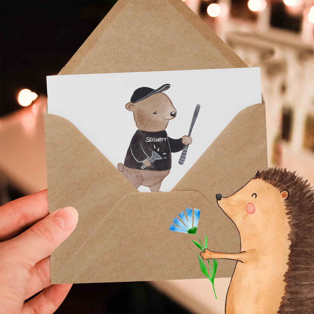 Deluxe Karte Bodyguard Herz Karte, Klappkarte, Glückwunschkarte, Hochwertige Klappkarte, Hochzeitskarte, Geburtstagskarte, Hochwertige Grußkarte, Einladungskarte, Grußkarte, Beruf, Ausbildung, Jubiläum, Abschied, Rente, Kollege, Kollegin, Geschenk, Schenken, Arbeitskollege, Mitarbeiter, Firma, Danke, Dankeschön, Bodyguard, Personenschützer