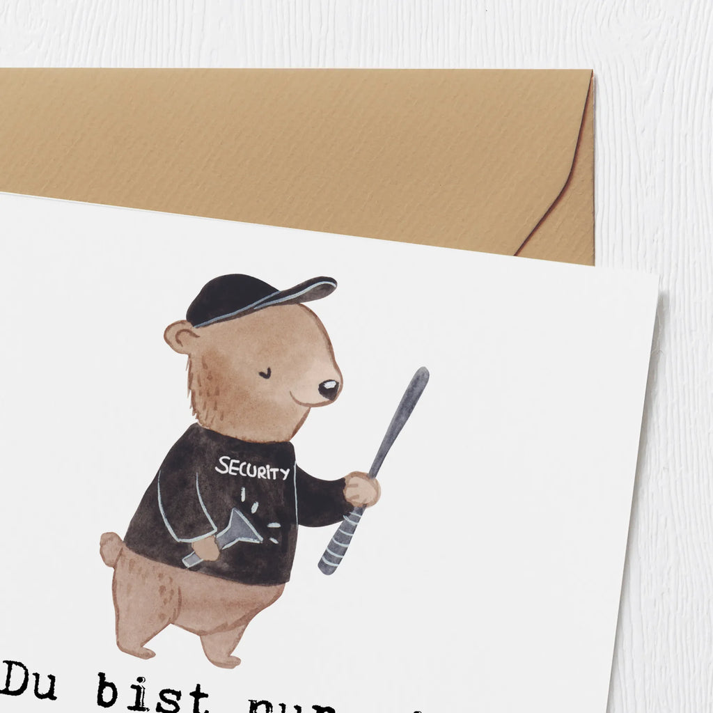 Deluxe Karte Bodyguard Herz Karte, Klappkarte, Glückwunschkarte, Hochwertige Klappkarte, Hochzeitskarte, Geburtstagskarte, Hochwertige Grußkarte, Einladungskarte, Grußkarte, Beruf, Ausbildung, Jubiläum, Abschied, Rente, Kollege, Kollegin, Geschenk, Schenken, Arbeitskollege, Mitarbeiter, Firma, Danke, Dankeschön, Bodyguard, Personenschützer