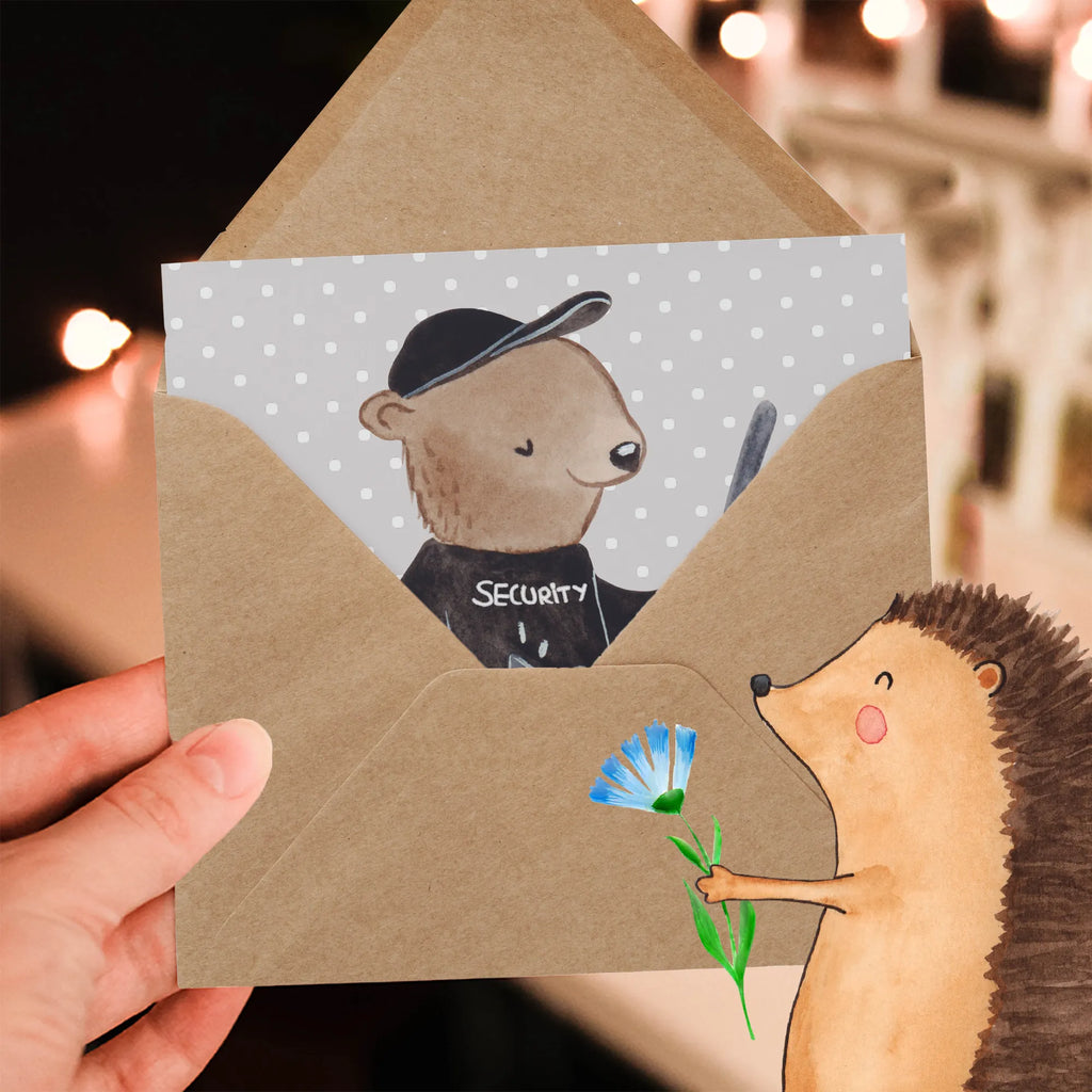 Deluxe Karte Bodyguard Herz Karte, Klappkarte, Glückwunschkarte, Hochwertige Klappkarte, Hochzeitskarte, Geburtstagskarte, Hochwertige Grußkarte, Einladungskarte, Grußkarte, Beruf, Ausbildung, Jubiläum, Abschied, Rente, Kollege, Kollegin, Geschenk, Schenken, Arbeitskollege, Mitarbeiter, Firma, Danke, Dankeschön, Bodyguard, Personenschützer