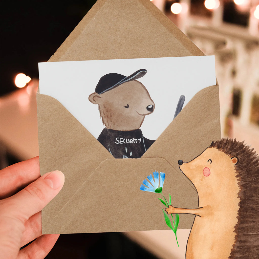 Deluxe Karte Bodyguard Herz Karte, Klappkarte, Glückwunschkarte, Hochwertige Klappkarte, Hochzeitskarte, Geburtstagskarte, Hochwertige Grußkarte, Einladungskarte, Grußkarte, Beruf, Ausbildung, Jubiläum, Abschied, Rente, Kollege, Kollegin, Geschenk, Schenken, Arbeitskollege, Mitarbeiter, Firma, Danke, Dankeschön, Bodyguard, Personenschützer