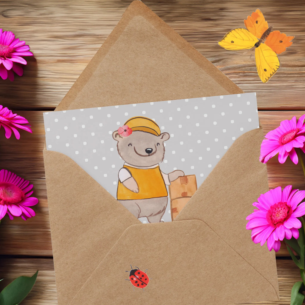 Deluxe Karte Fachlageristin Herz Hochwertige Grußkarte, Hochwertige Klappkarte, Glückwunschkarte, Hochzeitskarte, Karte, Einladungskarte, Grußkarte, Geburtstagskarte, Klappkarte, Beruf, Ausbildung, Jubiläum, Abschied, Rente, Kollege, Kollegin, Geschenk, Schenken, Arbeitskollege, Mitarbeiter, Firma, Danke, Dankeschön, Lageristin, Lagerarbeiterin, Lagerverwalterin, Fachlageristin