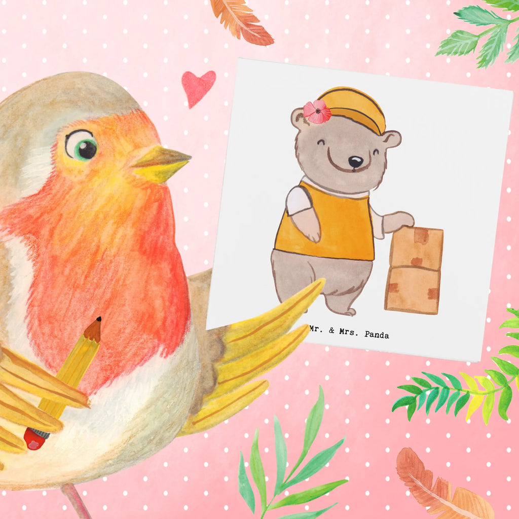 Deluxe Karte Fachlageristin Herz Hochwertige Grußkarte, Hochwertige Klappkarte, Glückwunschkarte, Hochzeitskarte, Karte, Einladungskarte, Grußkarte, Geburtstagskarte, Klappkarte, Beruf, Ausbildung, Jubiläum, Abschied, Rente, Kollege, Kollegin, Geschenk, Schenken, Arbeitskollege, Mitarbeiter, Firma, Danke, Dankeschön, Lageristin, Lagerarbeiterin, Lagerverwalterin, Fachlageristin