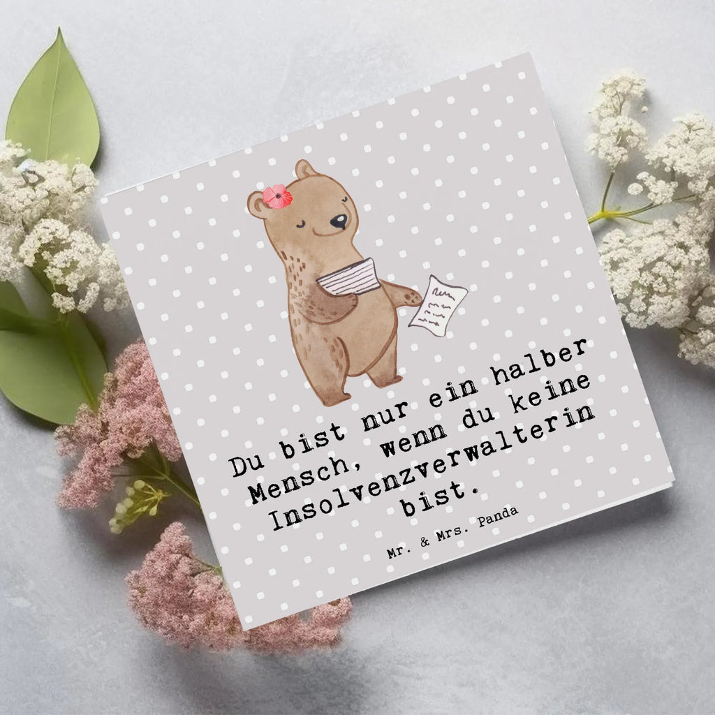 Deluxe Karte Insolvenzverwalterin Herz Hochwertige Klappkarte, Karte, Grußkarte, Einladungskarte, Geburtstagskarte, Hochwertige Grußkarte, Klappkarte, Hochzeitskarte, Glückwunschkarte, Beruf, Ausbildung, Jubiläum, Abschied, Rente, Kollege, Kollegin, Geschenk, Schenken, Arbeitskollege, Mitarbeiter, Firma, Danke, Dankeschön