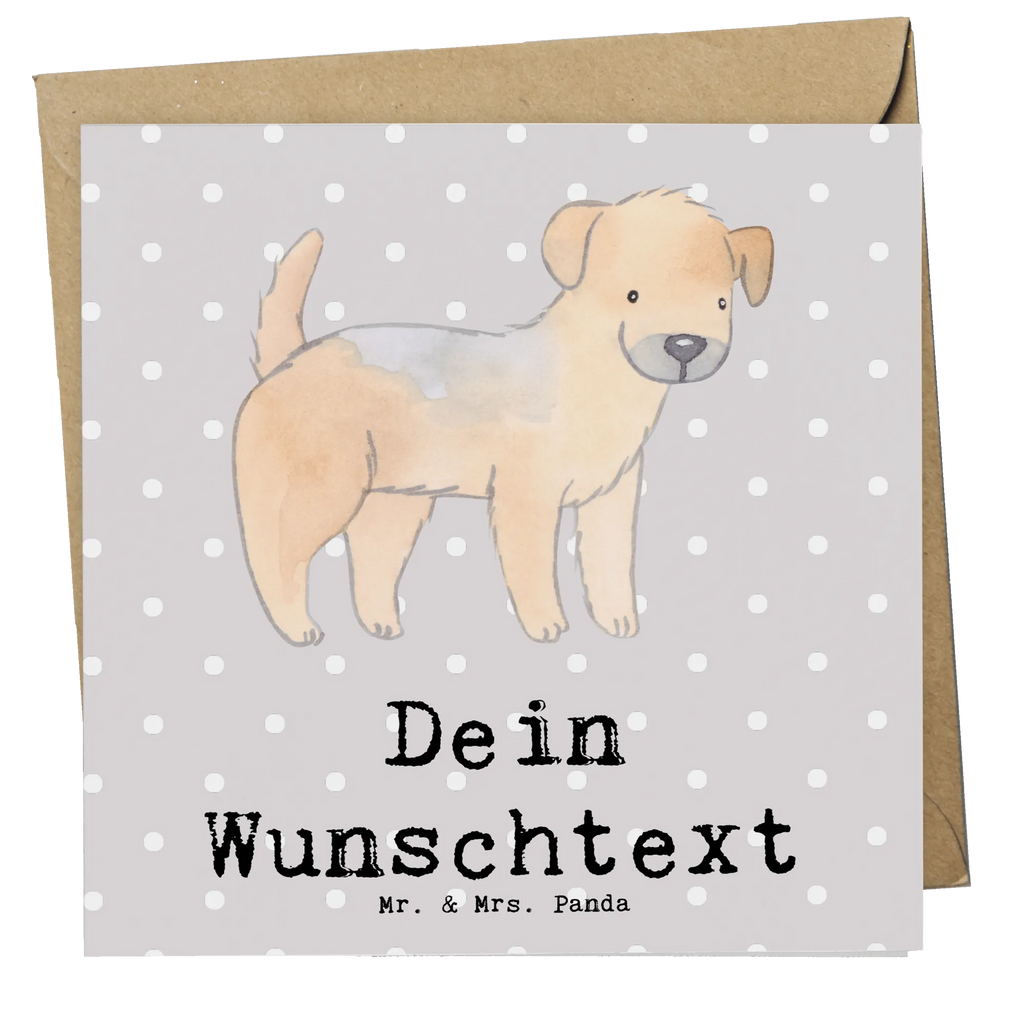 Personalisierte Deluxe Karte Border Terrier Lebensretter Personalisierte Glückwunschkarte, Personalisierte Hochzeitskarte, Personalisierte Grußkarte, Personalisierte Geburtstagskarte, Grußkarte mit persönlichen Nachrichten, Grußkarte als Geldgeschenk, Personalisiertere Klappkarte, Grußkarte selbst gestalten, Personalisierte Karte, Grußkarten personalisiert, Grußkarte selber drucken, Grußkarte mit Namen, Personalisierte Einladungskarte, Hund, Hunderasse, Rassehund, Hundebesitzer, Geschenk, Tierfreund, Schenken, Welpe, Border Terrier
